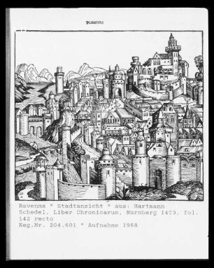 Stadtansicht von Ravenna