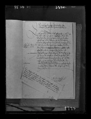 Fotografie Aktenseite Amt Camburg 1553