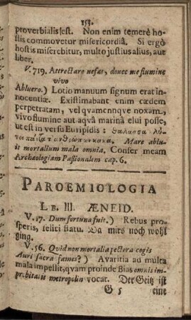 Paroemiologia Lib. III. Aeneid.