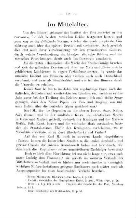 Im Mittelalter