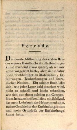 Friedrich Benjamin Osiander's Handbuch der Entbindungskunst, 1,2