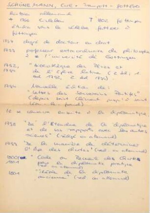 124, Schönemann, Carl Traugott Gottlob
