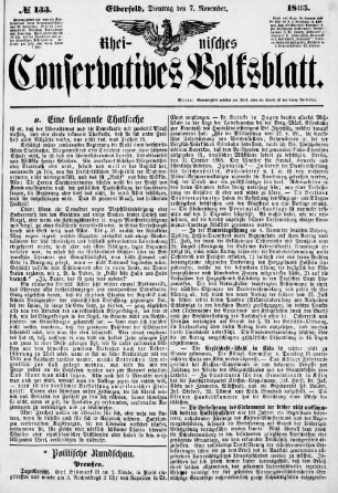 Rheinisches conservatives Volksblatt