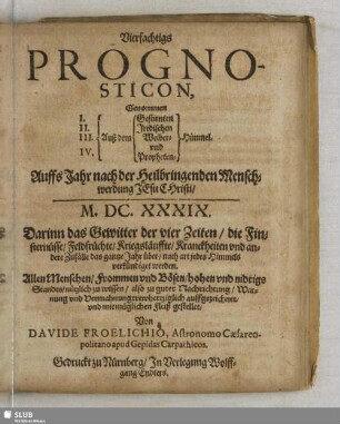 Vierfachtigs Prognosticon