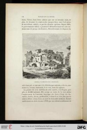 Restes d'Amphithéatre a Bénevent