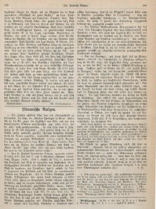 197-198 Literarische Notizen