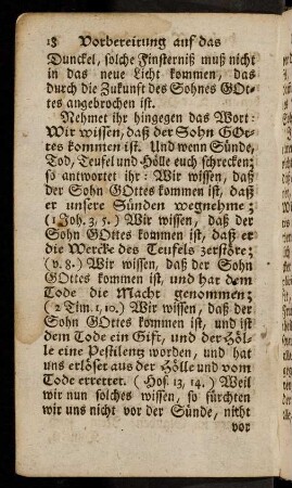 18-24, Nehmet ihr hingegen das Wort: Wir wissen ...