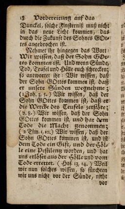 18-24, Nehmet ihr hingegen das Wort: Wir wissen ...
