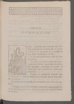 Capítulo III - ¡La intrusa en su casa!