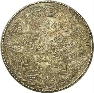 Medaille auf die Einnnahme von Sluis und die Kapitulation von Ostende 1604