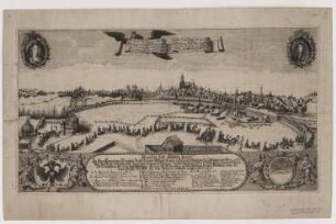 Ulm von Süden. Um 1679