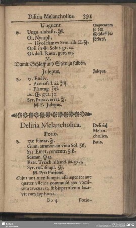 Deliria Melancholia