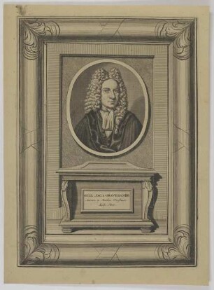 Bildnis des Guil. Jac.'s Gravesande