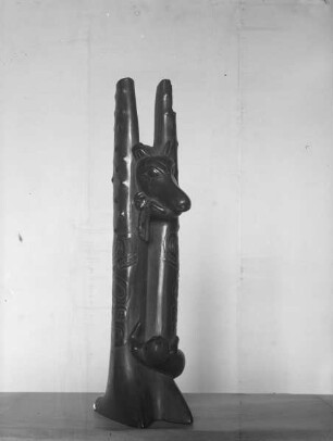 Statuette der Tinglit-Indianer