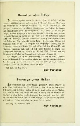 Vorwort zur ersten Auflage. Vorwort zur zweiten Auflage