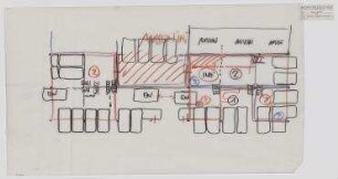 Forschungsprojekt "Wohnen 2000", Indapt-System (nicht realisiert) – Grundriss