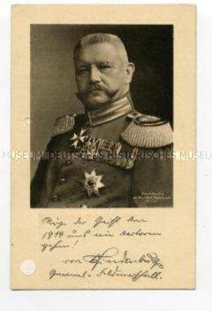 Paul von Hindenburg