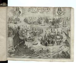 Asbeeldinge van het Schricklyck See-Gevecht tussen de Engelsche, Fransche, en Hollandische Vlooten