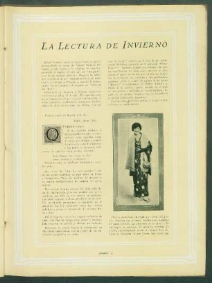 La lectura de invierno