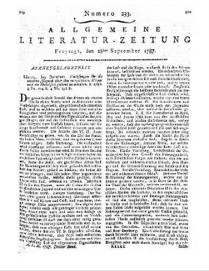 [Uden, K. F.]: Vorlesungen für die mittlere Jugend über den menschlichen Körper und die Mittel, sich gesund zu erhalten. T. 3-4. Lübeck: Donatius 1786