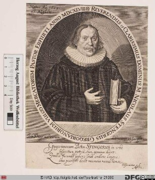 Bildnis Jeremias Jacob Stenglin