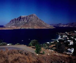 Kalymnos. Blick auf Telendos.