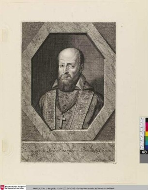 Francois de Sales Euesque et Prince de Geneue