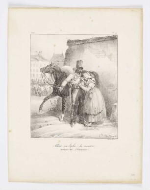 Allons, ma Sophie, du caractère montre-toi Française!, aus: "Album pour 1825"