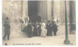 Wilhelm II. und Auguste Viktoria in Bari