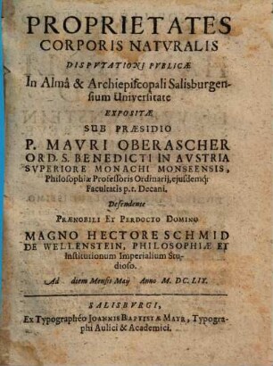 Proprietates corporis naturalis
