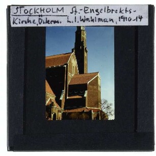Stockholm, Engelbrektskyrkan : Außenansicht