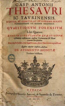 Quaestionum forensium libri quatuor