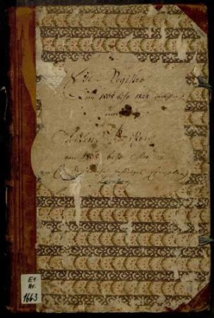 Eheregister I 1808-1828 Totenregister I 1808-1818
