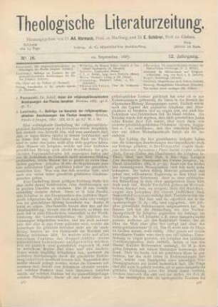 417-420 [Rezension] Poznanski, Adolf, Ueber die religionsphilosophischen Anschauungen des Flavius Josephus