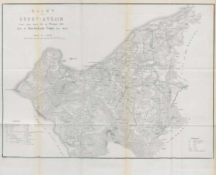 Kaart van Groot-Atsjin voor zoo verre het in October 1876 ...