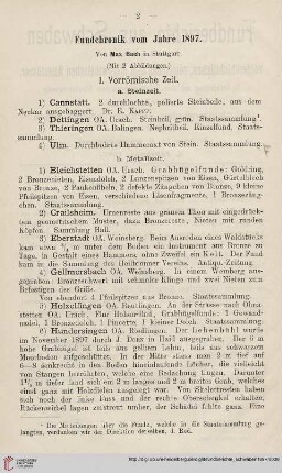 5: Fundchronik vom Jahre 1897