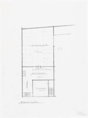 Hotel Budapester Straße/Burggrafenstraße (»Schweizerhof«), Berlin-Tiergarten Erweiterung: Grundriss Kellergeschoss 1:100