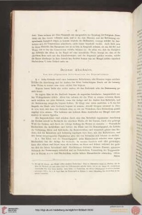 3. Abschnitt: Allgemeine Erfordernisse der Bequemlichkeit