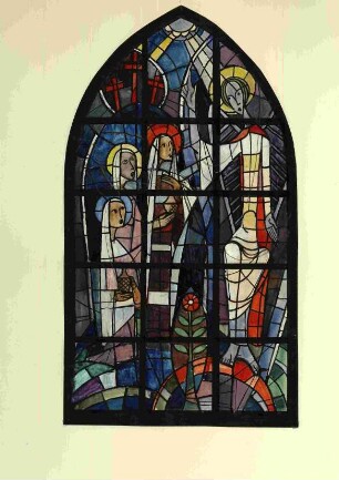 Entwurf für ein Glasfenster in der Evangelischen Bergkirche in Osthofen