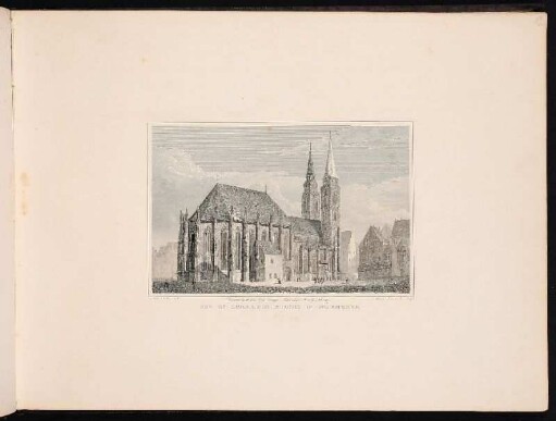 Die St. Sebaldus-Kirche In Nürnberg. - Sankt Sebald, Nürnberg