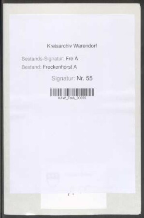 Brandordnung in der Stadt Münster