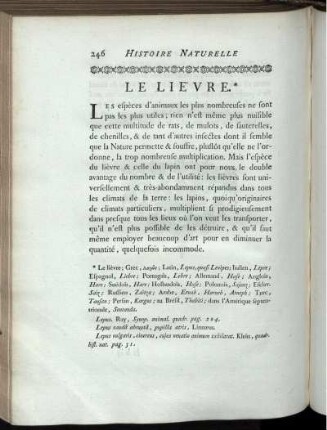 Le Lievre.