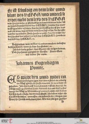 Johannes Bugenhagen Pomer
