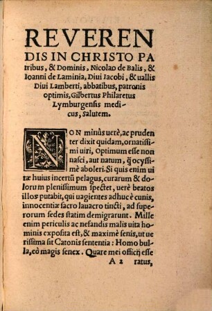 Gerocomice, hoc est, senes rite educandi modus et ratio