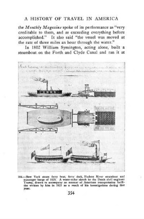 107. The Champlaine, a fine Hudson River steamboat of 1835. - L. F. Lith. Col. Proof. Amer. c. 1835
