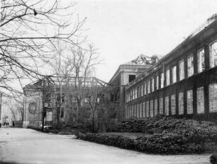 Zerstörter Nordflügel des Neuen Grassimuseums