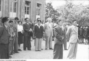 Besuch des Außenministers der Demokratischen Volksrepublik Korea (Nordkorea), Juli 1954