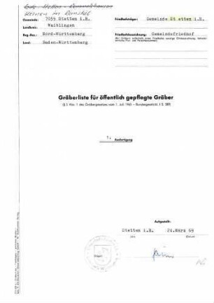 Stetten i.R.