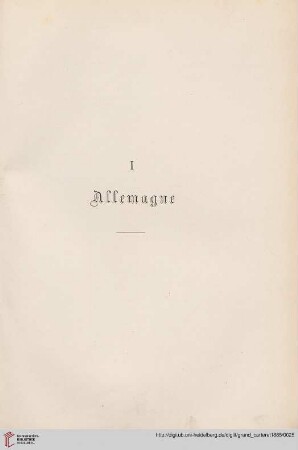 I Allemagne