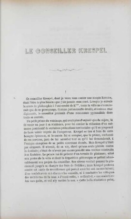 Le conseiller Krespel